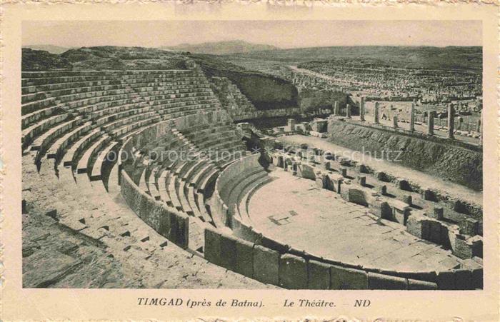 Timgad Algerie Le Theatre
