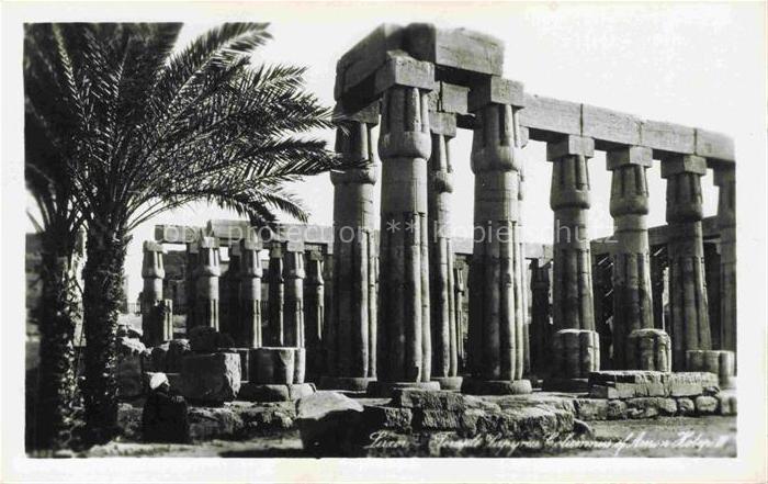 LUXOR Louqsor Louksor Egypt Papyrus Pillars of Amenhotep III