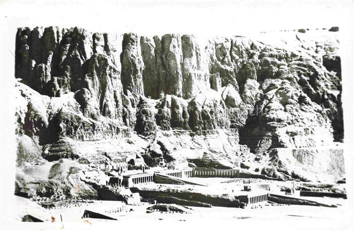 Thebes  Theben Egypt General view of Deir-El BahariTemple of Queen Hatshepsut