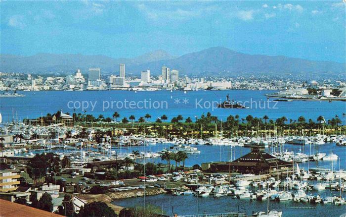 SAN DIEGO California USA View of Point Loma and Diego Bay