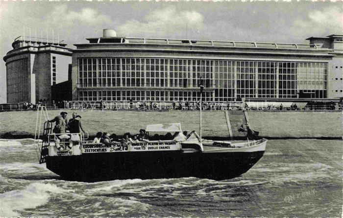 Oostende OSTENDE West-Vlaanderen Belgie Le nouveau Kursaal vue de la mer