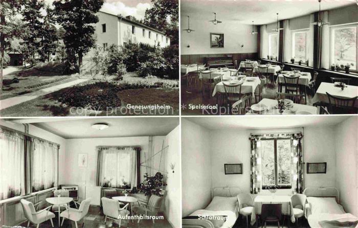 Gunzenhausen Altmuehlsee Bayern Muetter Genesungsheim der AWO Lindenhof Speisesa