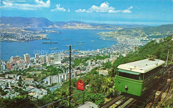 HONGKONG Hong-Kong HK Peak Tram Serving Peak Residents et Sightseers