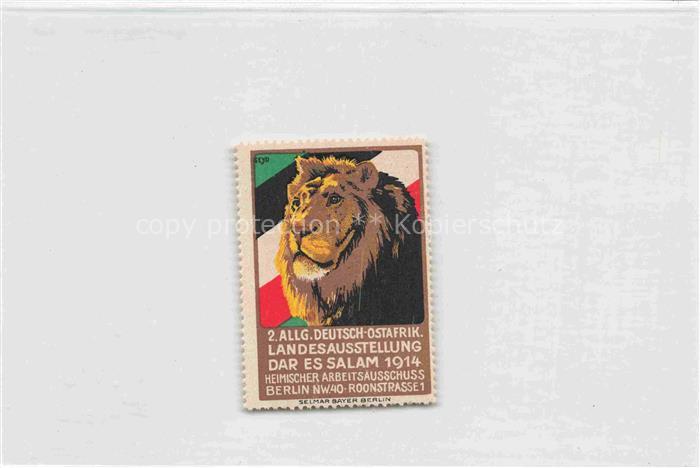 Dar-Es-Salam Dar-es-Salaam Daressalam Tansania Zweite Allgem Deutsch Ostafrikani