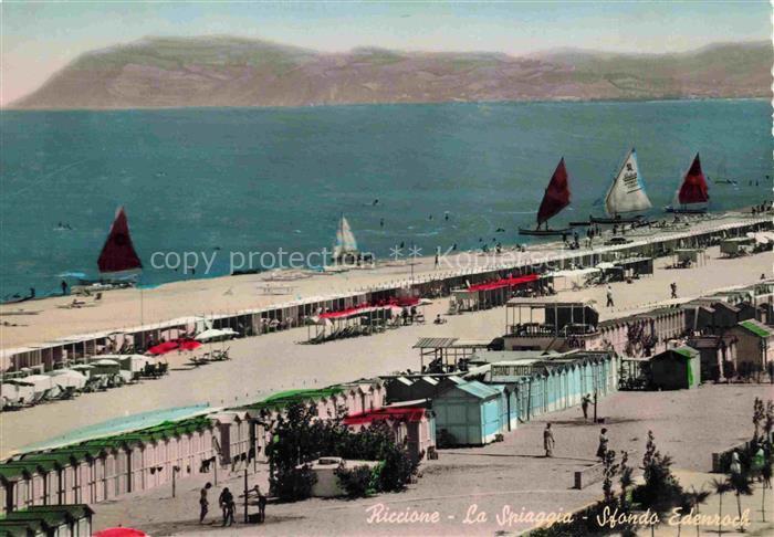 RICCIONE RIMINI IT La Spiaggia Sfondo Edenrock