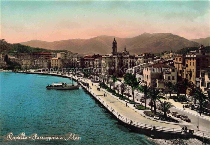 RAPALLO Liguria IT Passeggiata a Mare