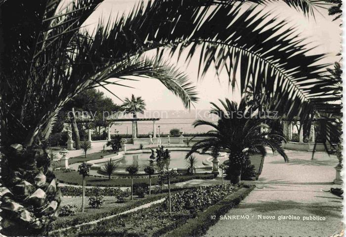 SANREMO San Remo Liguria IT Nuovo giardino pubblico