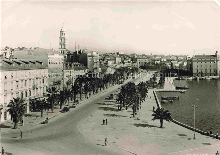 SPLIT Spalato Croatia Ortspartie