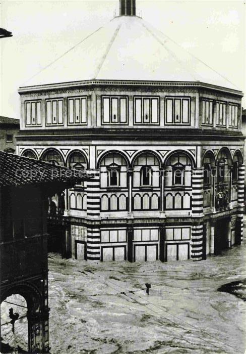 FIRENZE Florence Florenz Toscana IT Piazza Duomo Il Battistero 4 Nov 1966