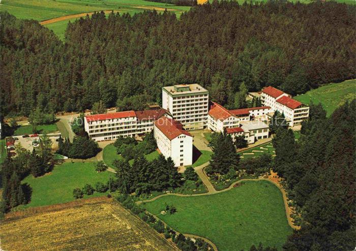 Cham  Oberpfalz Bayerwald Kurklinik Fliegeraufnahme