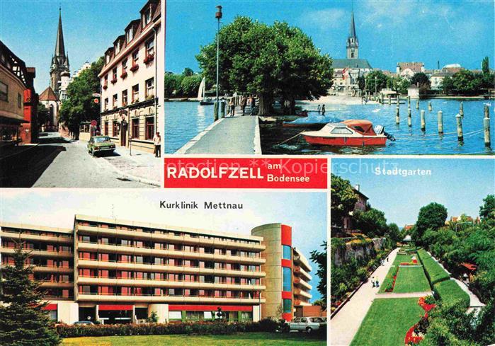 Radolfzell Bodensee Kirche Bodenseepartie Kurklinik Mettnau Stadtgarten