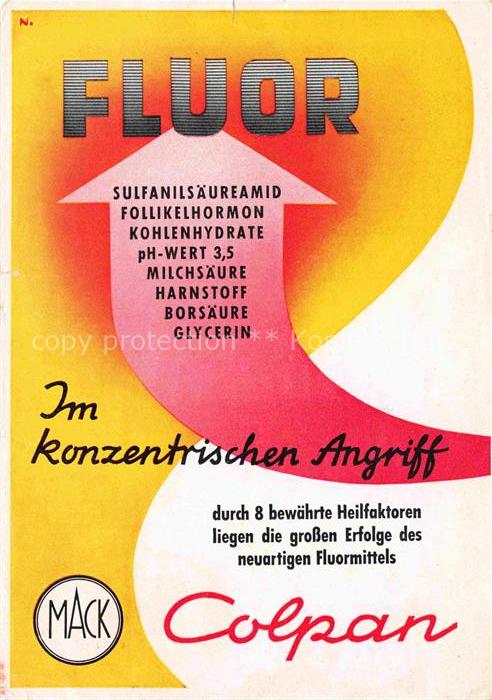 Illertissen Fa Heinrich Mack Werbung fuer Colpan