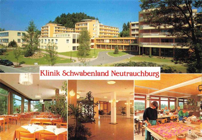 Neutrauchburg Isny Allgaeu Bayern Klinik Schwabenland Speisesaal Foyer Buffet