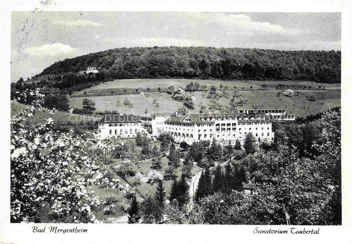 BAD MERGENTHEIM BW Sanatorium Taubertal