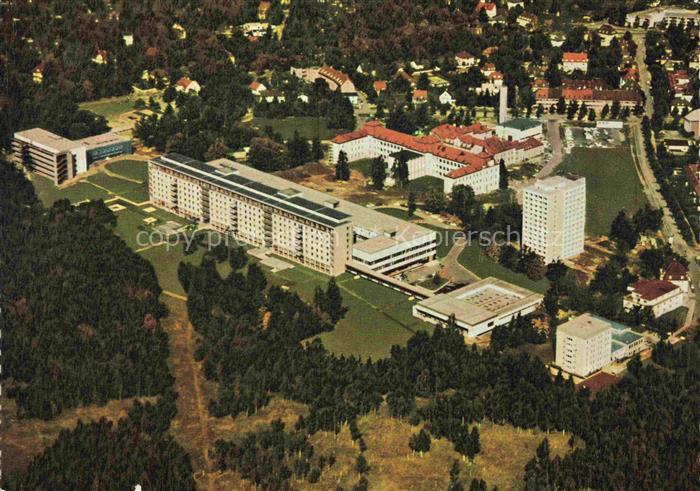 Harlaching Muenchen Staedt Krankenhaus Fliegeraufnahme
