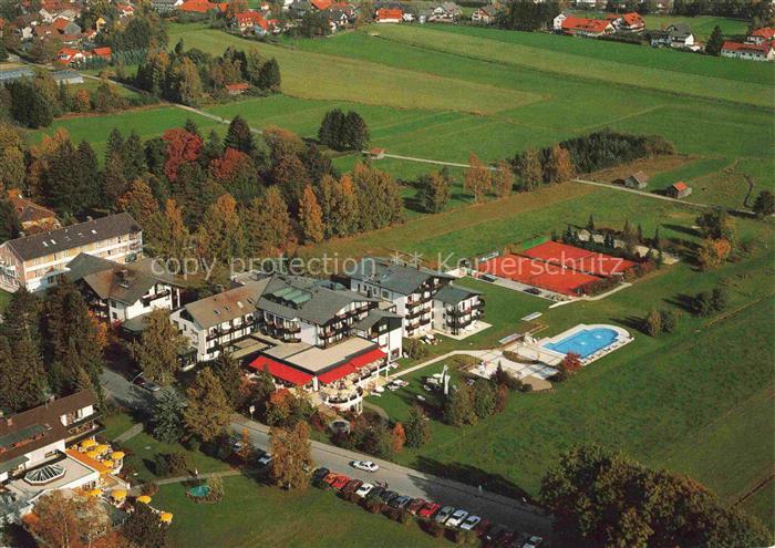 BAD WoeRISHOFEN Kur und Sporthotel Tanneck mit Sanatorium Fliegeraufnahme