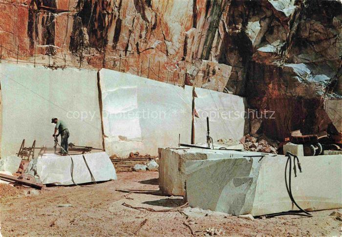 CARRARA Toscana IT Mamorsteinbruch