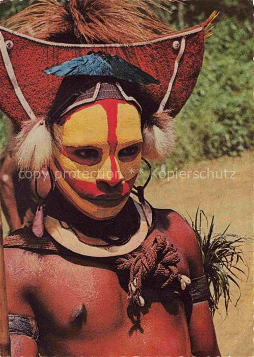 Papua New Guinea Papua-Neuguinea Man from Tari