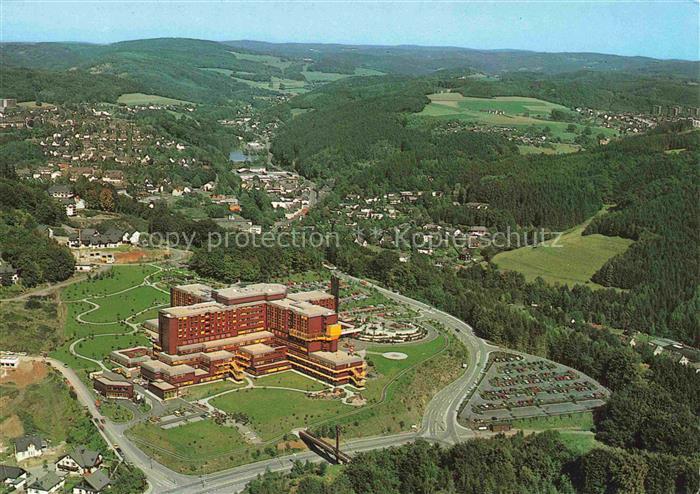 GUMMERSBACH NRW Kreiskrankenhaus Fliegeraufnahme