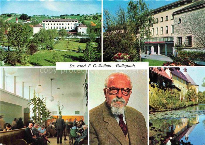 Gallspach Oberoesterreich AT Institut Zeileis Halle Park Teich Portrait Dr med F