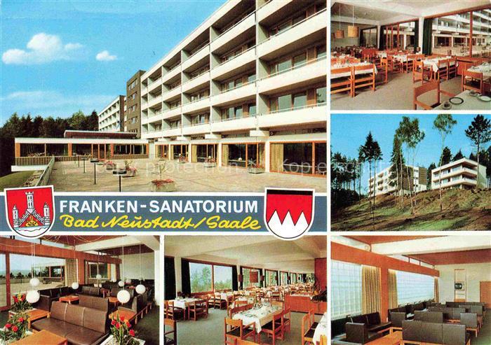 Bad Neustadt Saale Bayern Franken Sanatorium Speisesaal Konferenzraeume