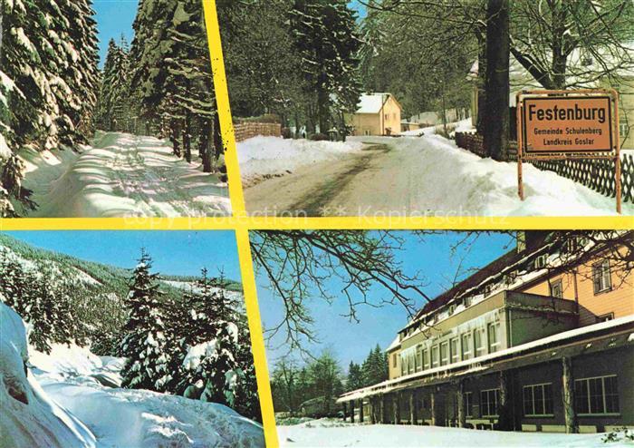 Clausthal-Zellerfeld Goslar Niedersachsen Bundesbahn Sozialwerk Haus Festenburg