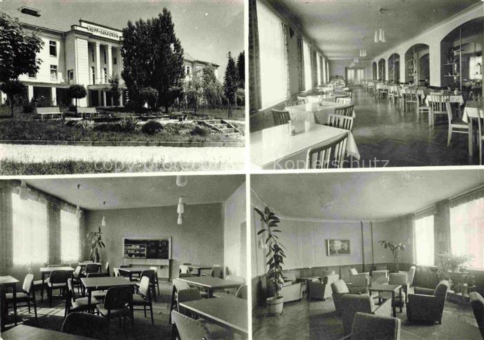 Antonshoehe Breitenbrunn Erzgebirge Sachsen Sanatorium fuer natuerliche Heilweis