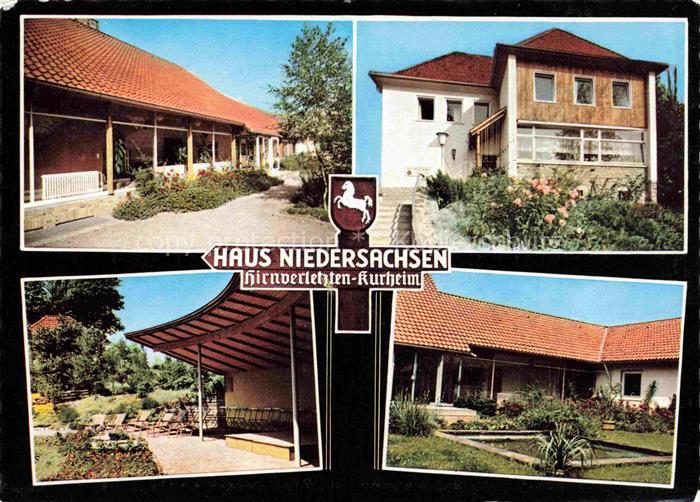 Hessisch-Oldendorf Niedersachsen Haus Niedersachsen Hirnverletzten Kurheim Detai