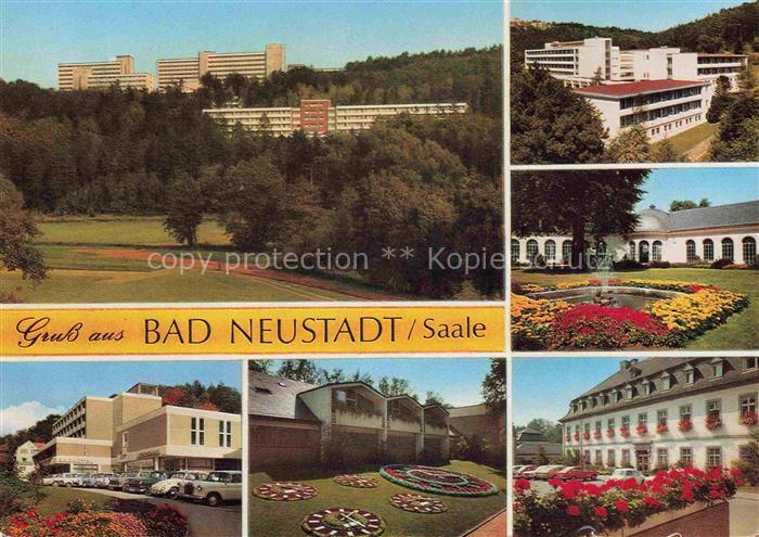 Bad Neustadt Saale Bayern Klinik Sanatorium Teilansichten