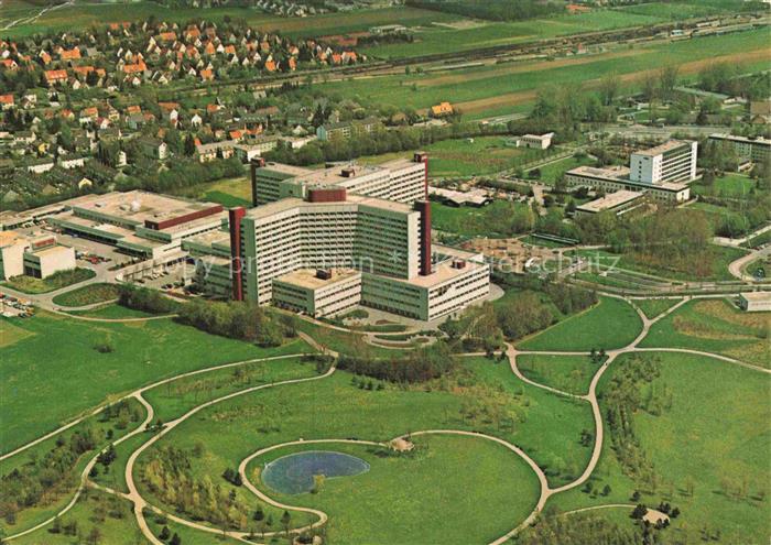 AUGSBURG  CITY Zentralklinikum Fliegeraufnahme