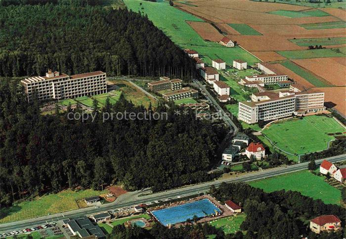 BAD DRIBURG NRW Sanatorium Berlin BfA Fachklinik Rosenberg LVA Fliegeraufnahme