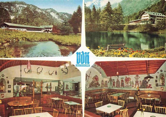 Christlessee Christelsee Oberstdorf Bayern VdK Kur und Erholungsheim Franz Fackl