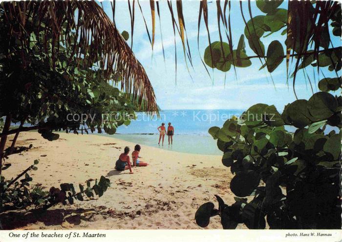 St Maarten Philipsburg Netherlands West Indies One of the beaches