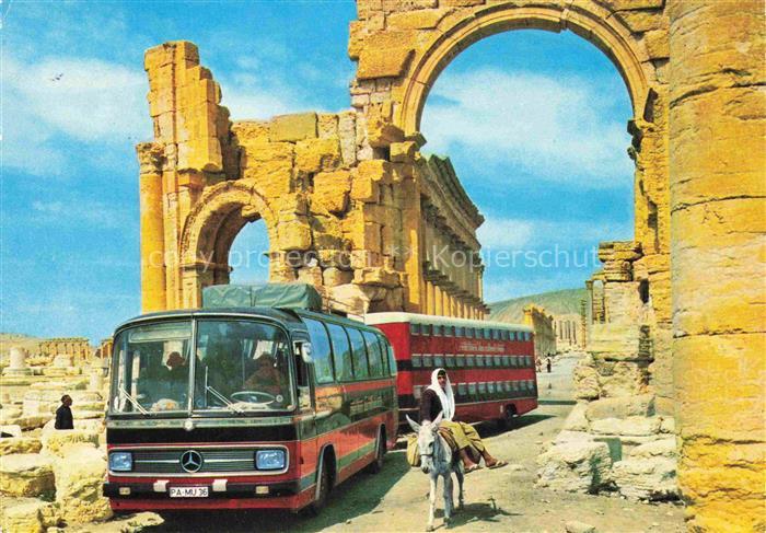 Palmyra  Palmyre Syria Rotel Tours Das rollende Hotel