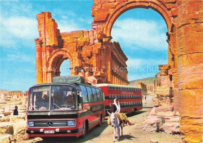 Palmyra  Palmyre Syria Rotel Tours Das rollende Hotel