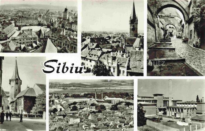 SIBIU Hermannstadt RO Stadt Bilder Kirche