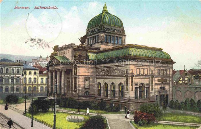 Barmen Elberfeld WUPPERTAL Ruhmeshalle