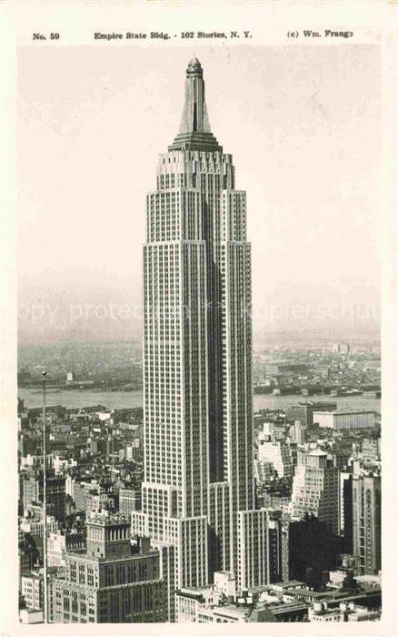 NEW YORK City USA Empire State Bldg