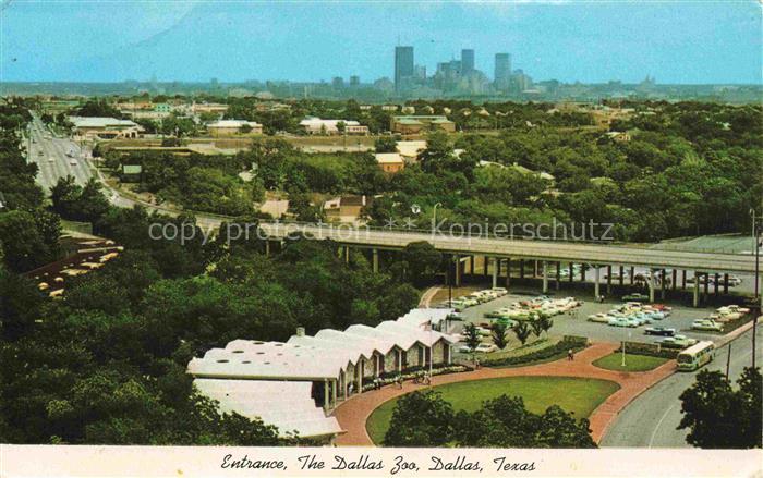 DALLAS  Texas USA Entrance The Dallas Zoo