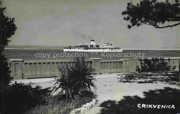 CRIKVENICA Crikvenice Croatia Park Oceandampfer