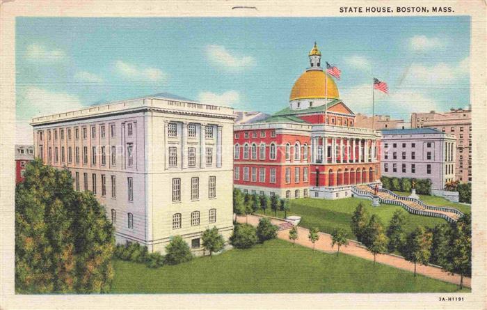 BOSTON  Massachusetts USA State House Beacon Hill