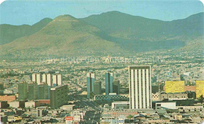 Mexico -City D.F. Mexico Panoramica de la Unidad Santiago Tlatelolco