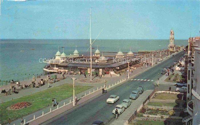 Kent  UK Band Enclosure and Clock Tower Herne Bay