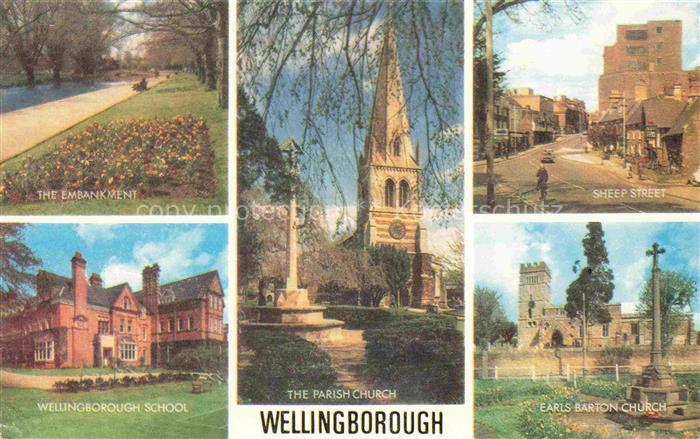 Wellingborough Northamptonshire UK The Embankment Wellingborough School The Pari