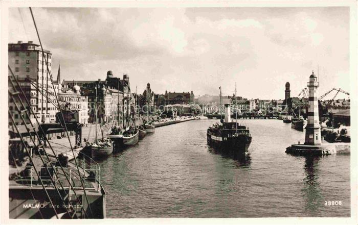 Malmoe  Sweden Inre hamnen