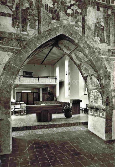 Mappach Loerrach Renovierte Ev Kirche Inneres