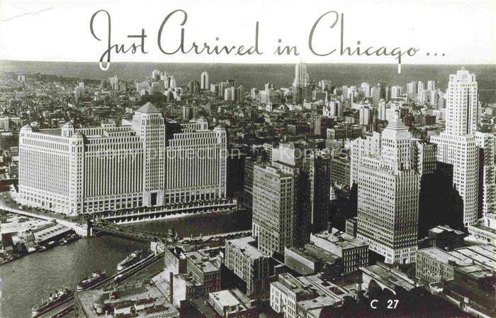 CHICAGO  Illinois USA Air view