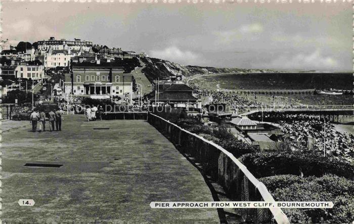 BOURNEMOUTH UK Pier approach from West Cliff