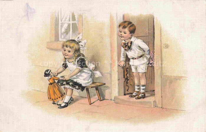 Puppe Doll Poupee Kinderspielzeug Kinder