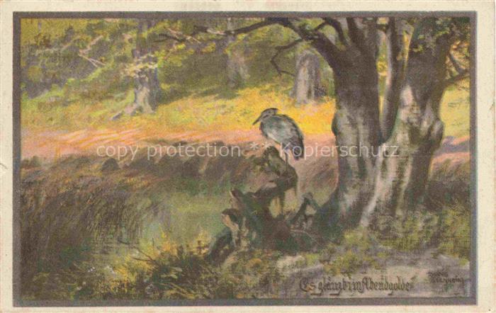 JUNG Fr. Kuenstlerkarte Nr. 809